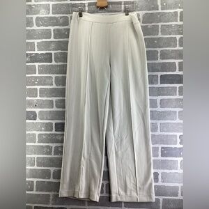 Elie Tahari Cream Wide Leg Pants Size Medium